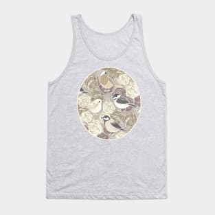 Little Bird Botanical - taupe Tank Top